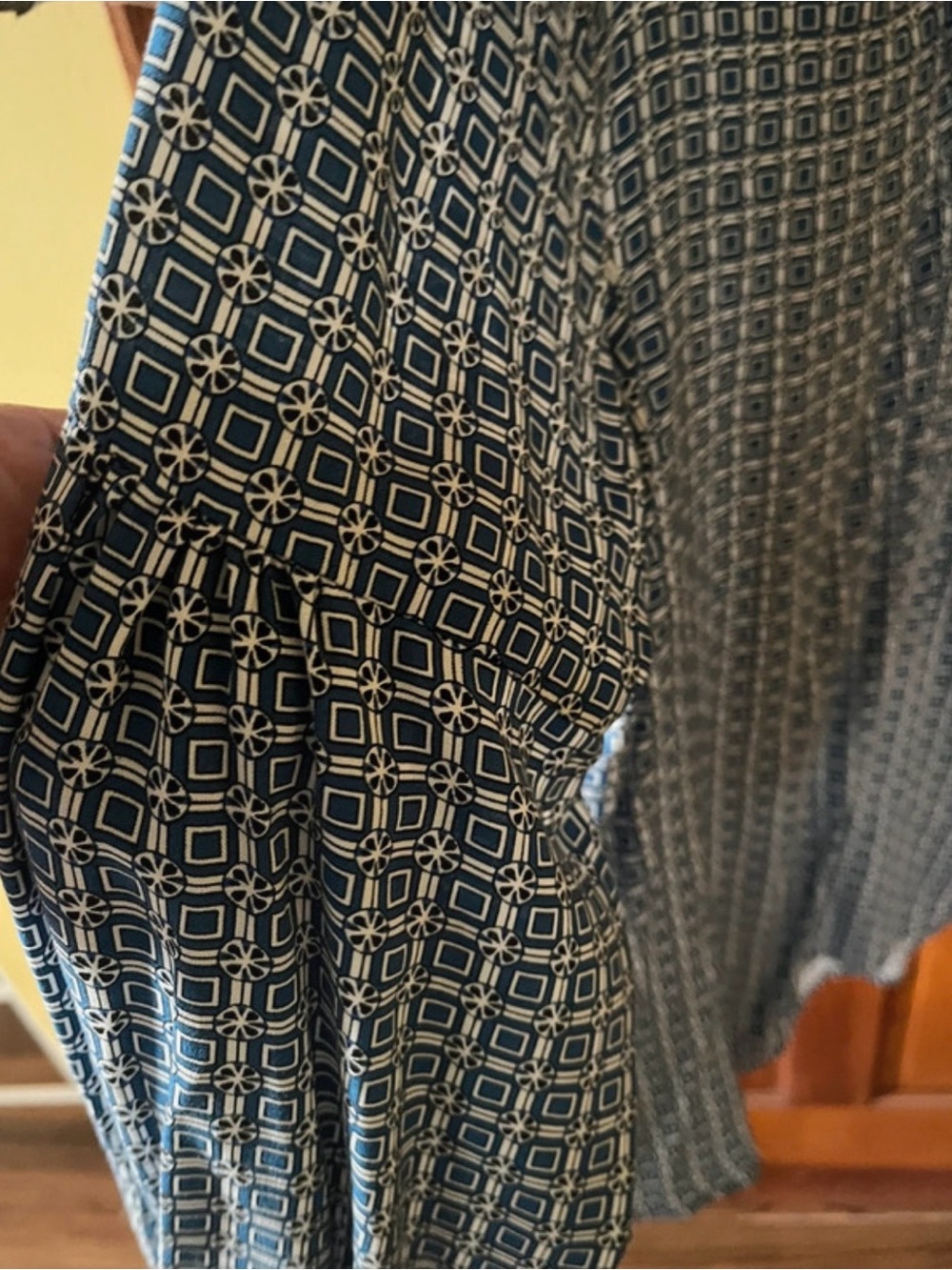 Grand & Greene Blue Geometric Tunic - Picture 6 of 12